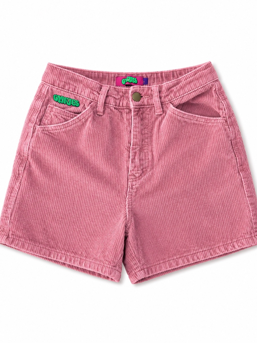 Empyre x Laurel Pink Corduroy Carpenter Shorts Womens S